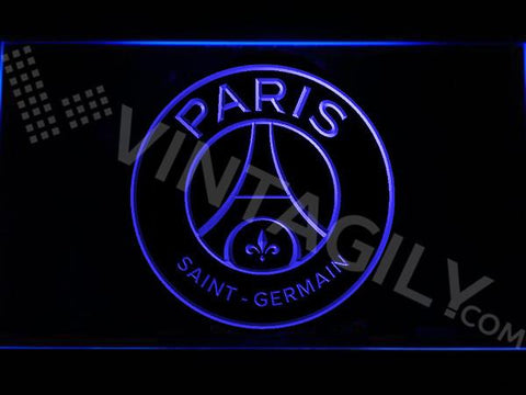 Paris Saint Germain LED Neon Sign Electrical - Red - TheLedHeroes