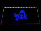Sherlock Holmes (2) LED Neon Sign Electrical - Blue - TheLedHeroes