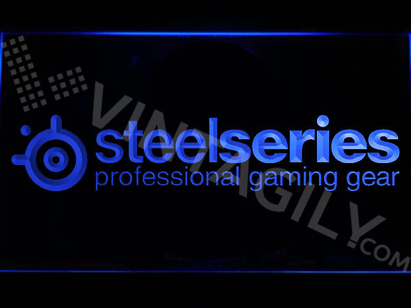 FREE Steelseries LED Sign - Blue - TheLedHeroes