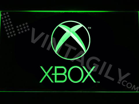 Xbox LED Sign - Green - TheLedHeroes
