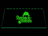 Sherlock Holmes (2) LED Neon Sign USB - Green - TheLedHeroes