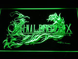 Final Fantasy X LED Neon Sign Electrical - Green - TheLedHeroes