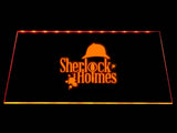 Sherlock Holmes (2) LED Neon Sign USB - Orange - TheLedHeroes