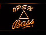 Bass Open LED Neon Sign USB - Orange - TheLedHeroes