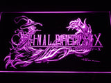 Final Fantasy X LED Neon Sign Electrical - Purple - TheLedHeroes