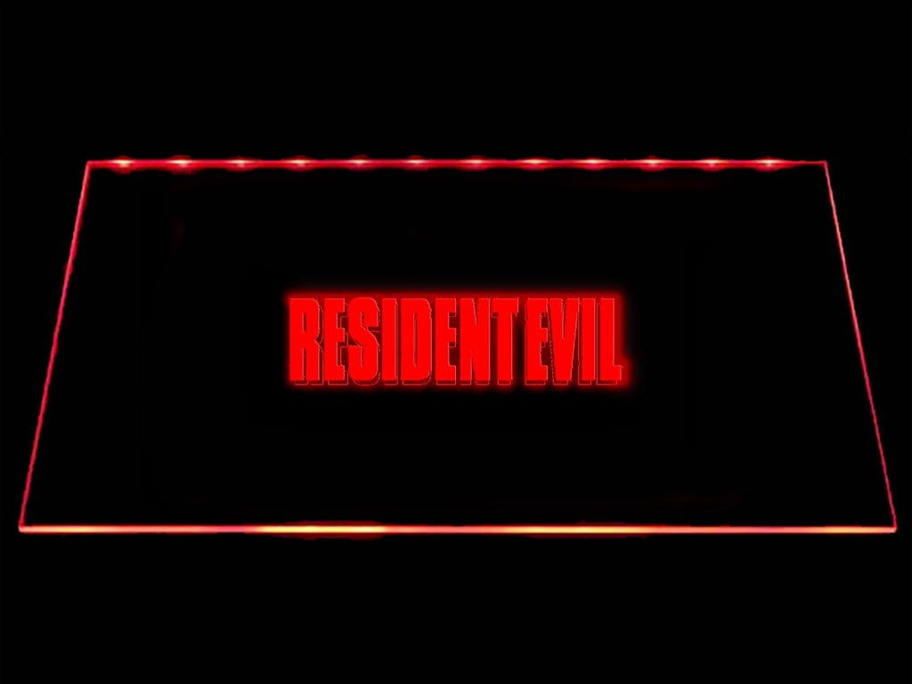 Resident Evil (2) LED Neon Sign Electrical - Red - TheLedHeroes