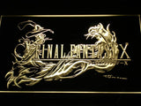 Final Fantasy X LED Neon Sign USB - Yellow - TheLedHeroes