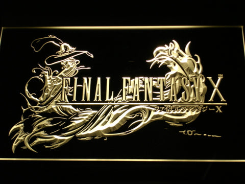 FREE Final Fantasy X LED Sign - Yellow - TheLedHeroes
