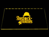 Sherlock Holmes (2) LED Neon Sign Electrical - Yellow - TheLedHeroes