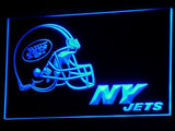 New York Jets (2) LED Neon Sign Electrical - Blue - TheLedHeroes