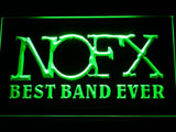 NOFX Best Band Ever LED Neon Sign Electrical - Green - TheLedHeroes