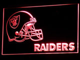 Oakland Raiders (2) LED Neon Sign USB - Red - TheLedHeroes