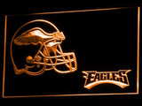 Philadelphia Eagles (3) LED Neon Sign Electrical - Orange - TheLedHeroes