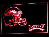 Philadelphia Eagles (3) LED Neon Sign Electrical - Red - TheLedHeroes