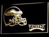 Philadelphia Eagles (3) LED Neon Sign USB - Yellow - TheLedHeroes