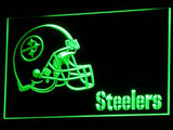 Pittsburgh Steelers (4) LED Neon Sign USB - Green - TheLedHeroes