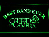 FREE Coheed and Cambria Best Band Ever LED Sign - Green - TheLedHeroes