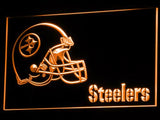 Pittsburgh Steelers (4) LED Neon Sign Electrical - Orange - TheLedHeroes