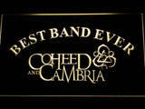 Coheed and Cambria Best Band Ever LED Neon Sign Electrical - Yellow - TheLedHeroes