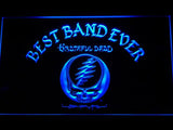 Grateful Dead Best Band Ever LED Neon Sign USB - Blue - TheLedHeroes
