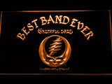 FREE Grateful Dead Best Band Ever LED Sign - Orange - TheLedHeroes