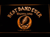 Grateful Dead Best Band Ever LED Neon Sign Electrical - Orange - TheLedHeroes