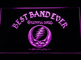 Grateful Dead Best Band Ever LED Neon Sign USB - Purple - TheLedHeroes