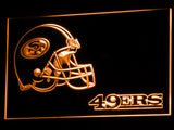 FREE San Francisco 49ers (2) LED Sign - Orange - TheLedHeroes