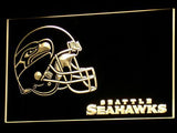 Seattle Seahawks (3) LED Neon Sign Electrical - Yellow - TheLedHeroes