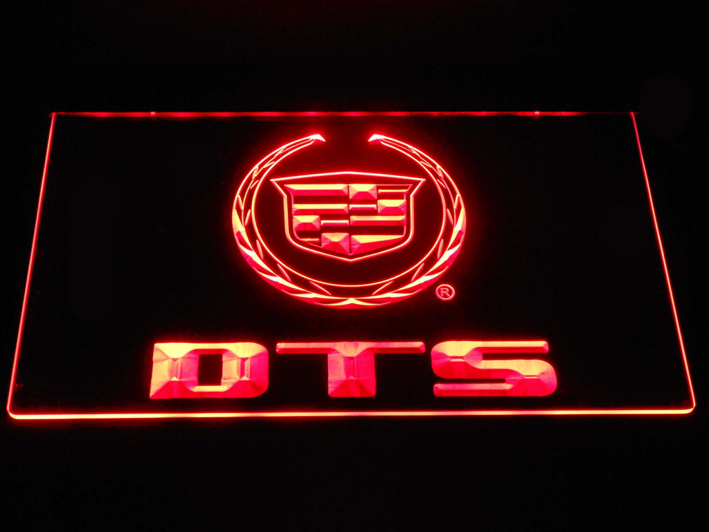 FREE Cadillac DTS LED Sign - Red - TheLedHeroes