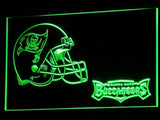 Tampa Bay Buccaneers (2) LED Neon Sign Electrical - Green - TheLedHeroes