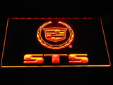 Cadillac STS LED Neon Sign USB - Orange - TheLedHeroes