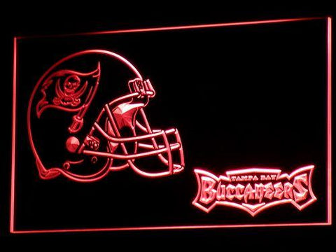 Tampa Bay Buccaneers (2) LED Neon Sign USB - Red - TheLedHeroes