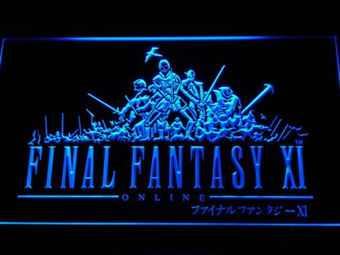 FREE Final Fantasy XI LED Sign - Blue - TheLedHeroes