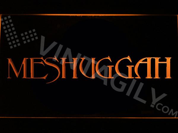 Meshuggah LED Neon Sign USB - Orange - TheLedHeroes