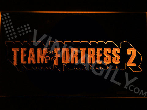 Team Fortress 2 LED Sign - Orange - TheLedHeroes