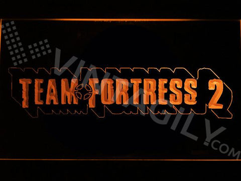 Team Fortress 2 LED Neon Sign Electrical - Orange - TheLedHeroes