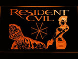 Resident Evil 2 LED Neon Sign USB - Orange - TheLedHeroes