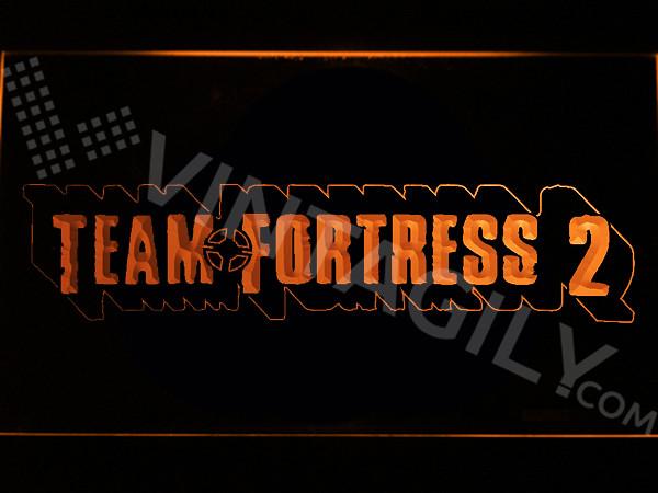 Team Fortress 2 LED Neon Sign USB - Orange - TheLedHeroes