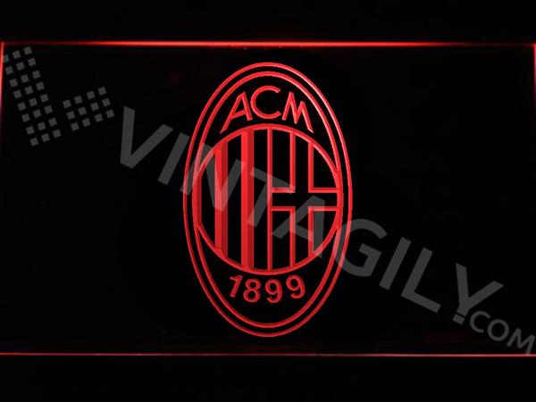 AC Milan LED Neon Sign USB - Red - TheLedHeroes