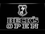 Beck's Open LED Neon Sign USB - White - TheLedHeroes