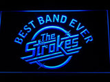 The Strokes Best Band Ever LED Neon Sign USB - Blue - TheLedHeroes