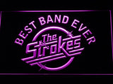 The Strokes Best Band Ever LED Neon Sign Electrical - Purple - TheLedHeroes
