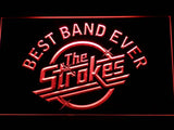 The Strokes Best Band Ever LED Neon Sign Electrical - Red - TheLedHeroes