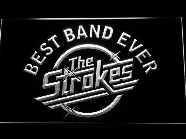 The Strokes Best Band Ever LED Neon Sign Electrical - White - TheLedHeroes