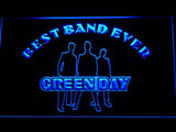 Green Day Best Band Ever (2)  LED Neon Sign USB - Blue - TheLedHeroes