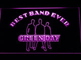 Green Day Best Band Ever (2)  LED Neon Sign USB - Purple - TheLedHeroes