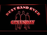 Green Day Best Band Ever (2)  LED Neon Sign Electrical - Red - TheLedHeroes