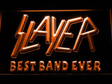 Slayer Best Band Ever LED Neon Sign Electrical - Orange - TheLedHeroes
