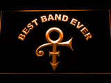 Prince Best Band Ever LED Neon Sign USB - Orange - TheLedHeroes